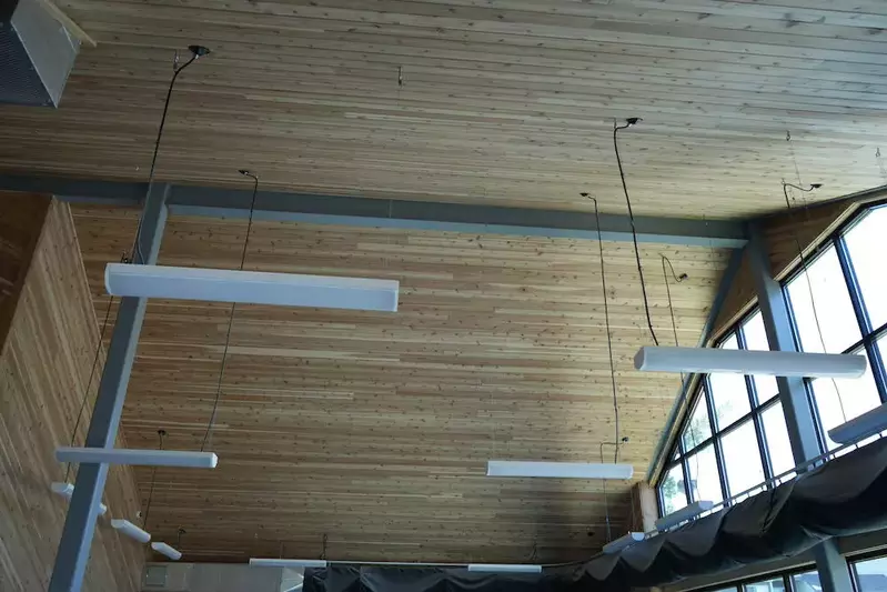 wood ceiling